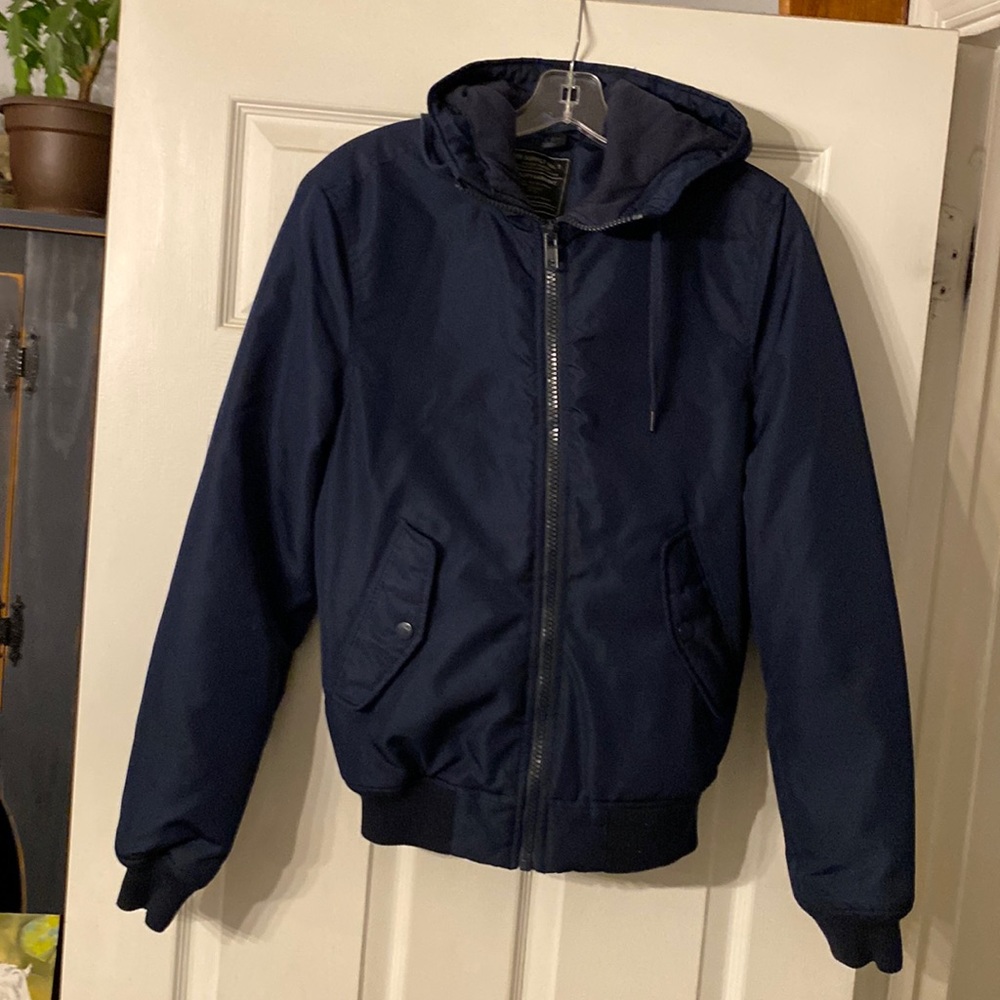 Heavy jacket with hood from H&M